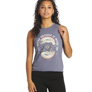 Spiritual Gangster The Entire Universe Universe Paradise Muscle Tank small